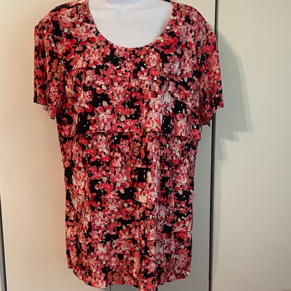 Floral Print Women's Top - Picture 1 of 4